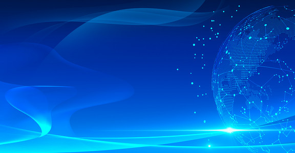 科技藍(lán)色漸變互聯(lián)網(wǎng)大數(shù)據(jù)背景