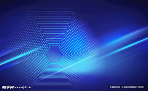 藍(lán)色科技背景設(shè)計(jì)圖
